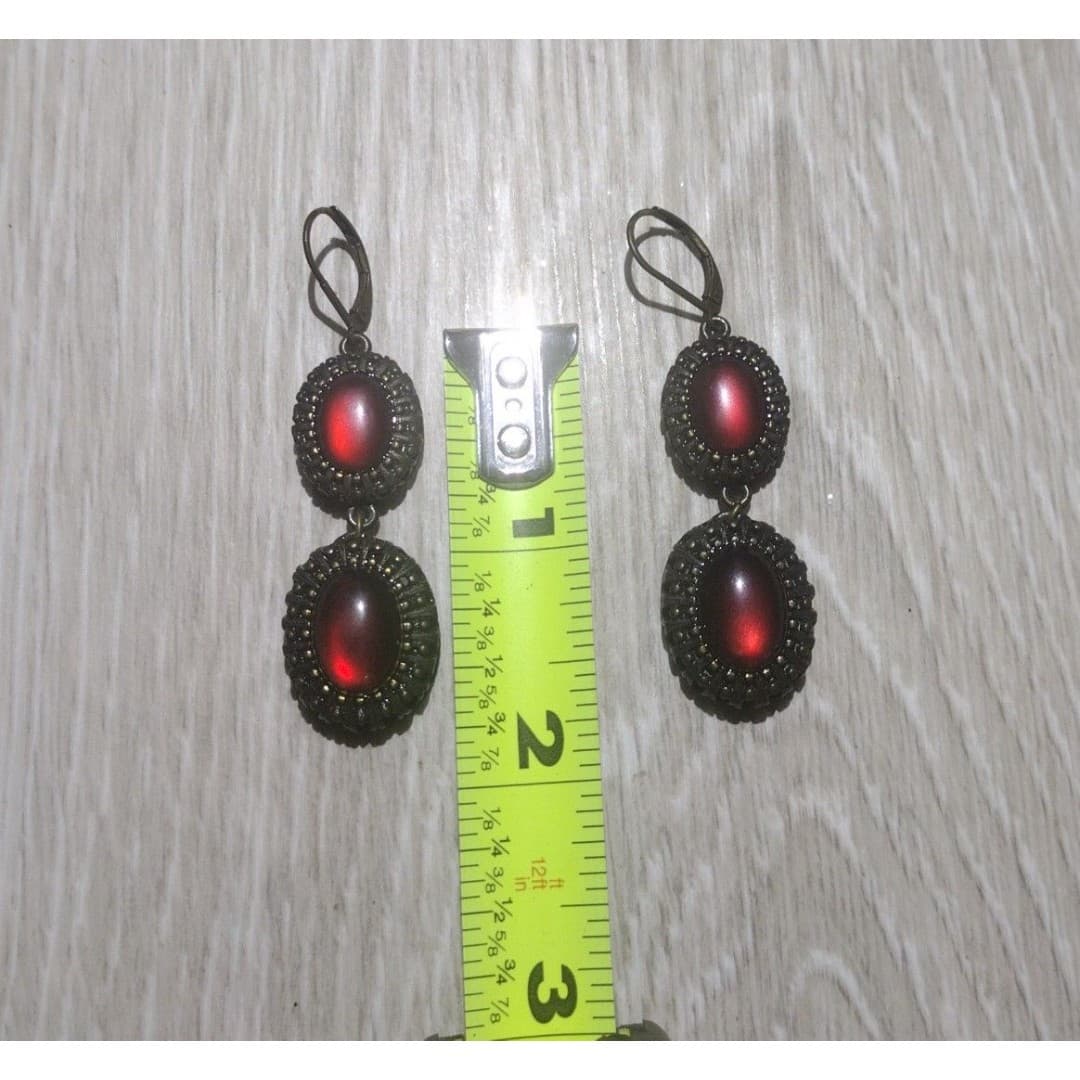 Vintage Nina Ricci - Avon - Dangle Drop Earrings - Thumbnail 3