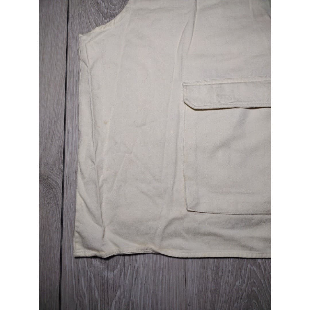 Vintage Tactical Vest in Beige - Protest Blues - Size XL - Thumbnail 9