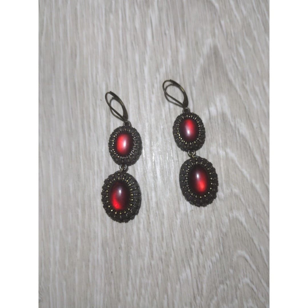 Vintage Nina Ricci - Avon - Dangle Drop Earrings - Thumbnail 2