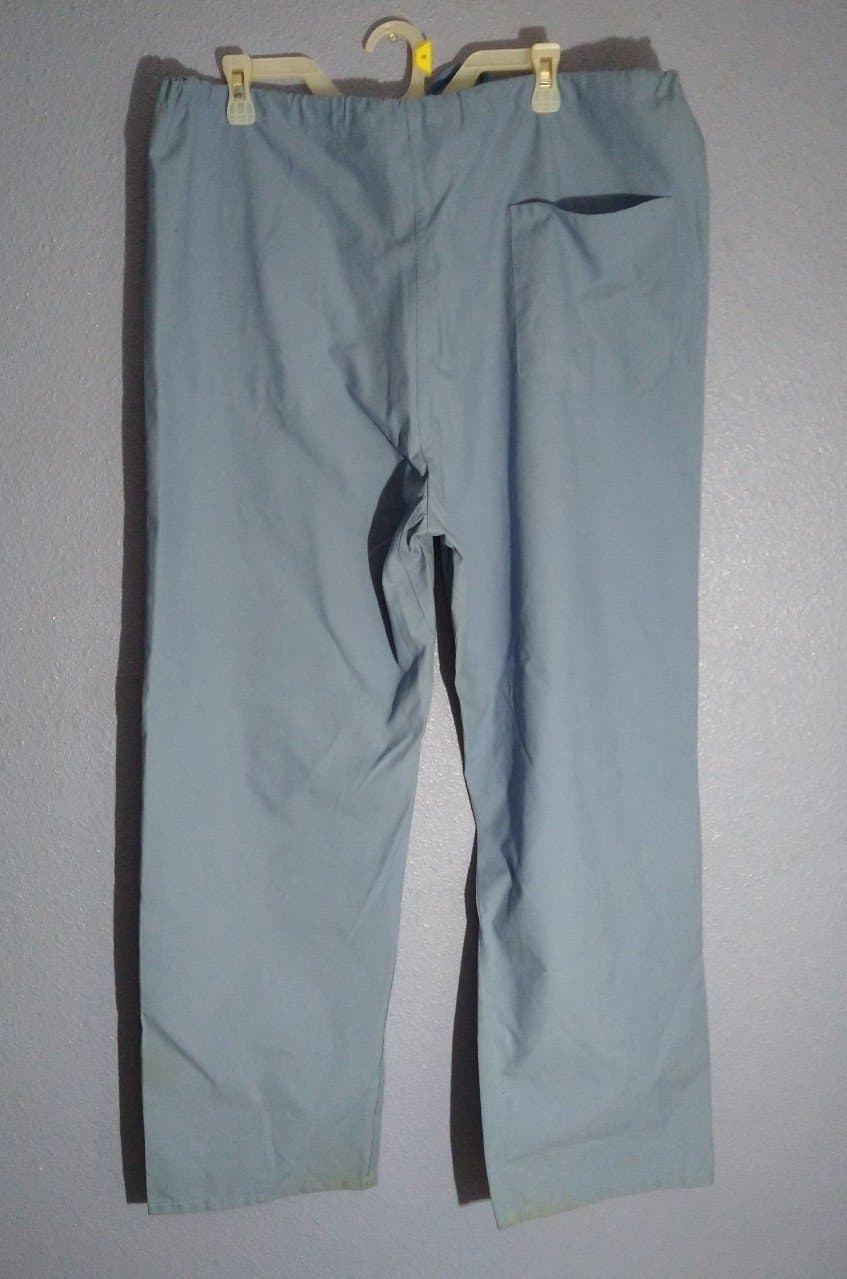 MEDLINE - COMFORT EASE - REVERSIBLE - UNISEX - LARGE - CIEL BLUE SCRUB PANTS - Image 1