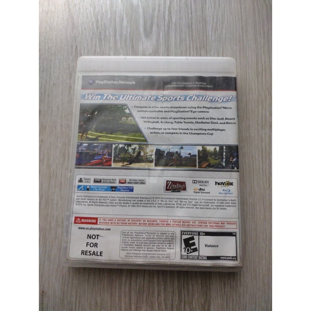 Sports Champions - PS3 - BluRay - Thumbnail 3