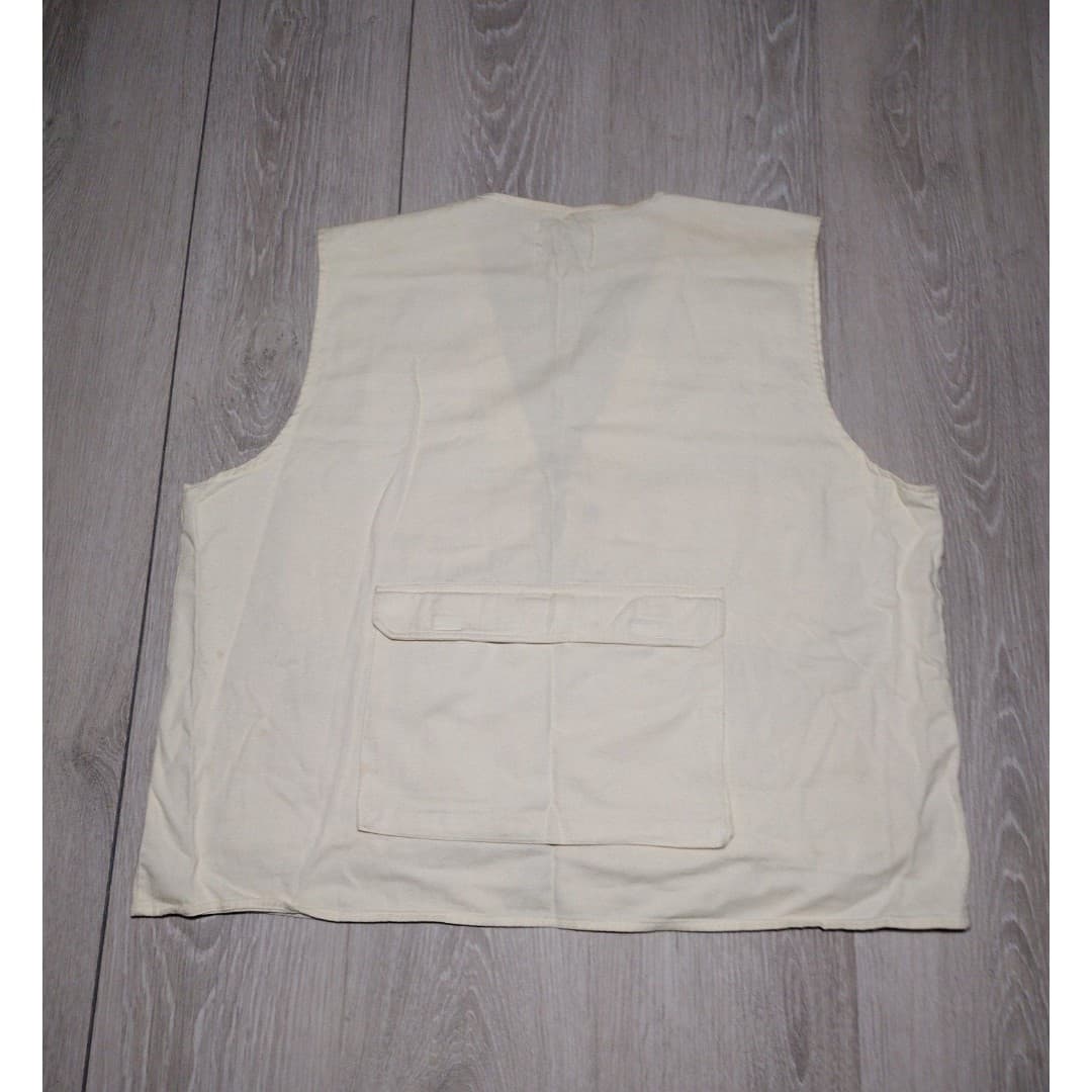 Vintage Tactical Vest in Beige - Protest Blues - Size XL - Thumbnail 8