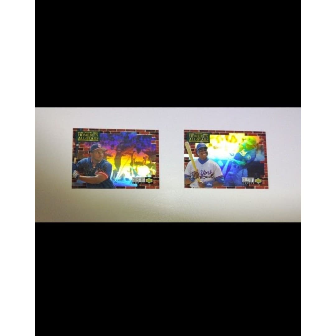 Albert Belle & Bobby Bonilla - 1994 Upper Deck - Home Run All Stars - - Image 1