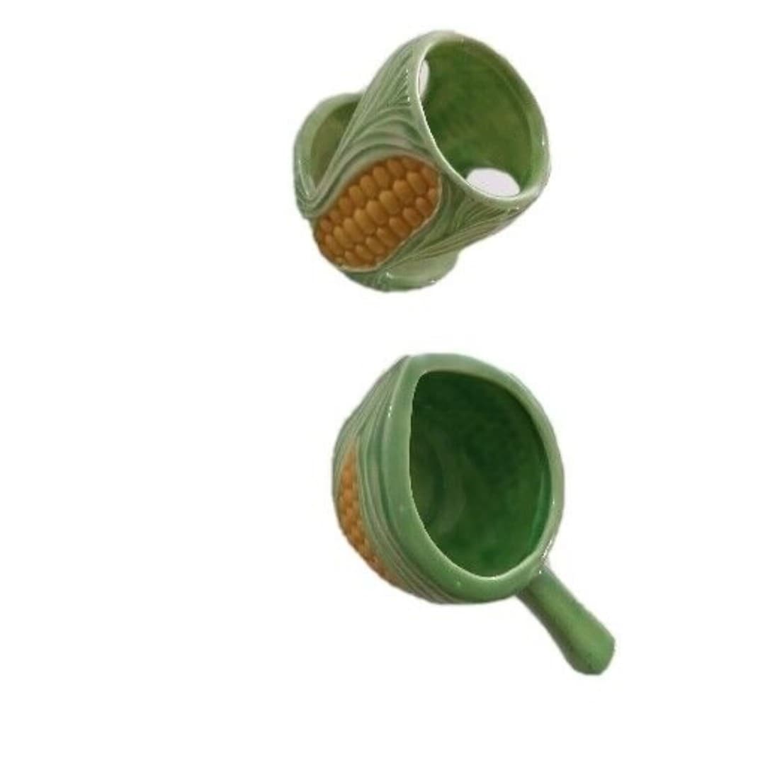 Ceramic Corn Tealight Butter Warmer 2 Pcs - Image 1