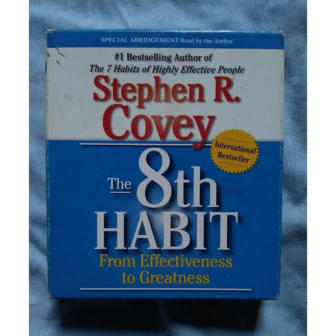 8th Habit Audio Reading-3 disk - Image 1