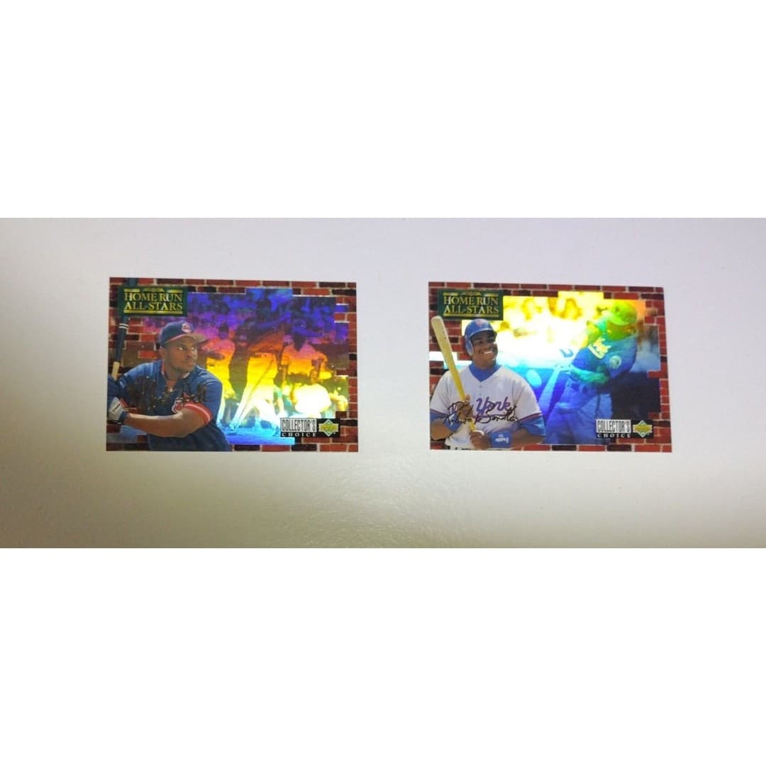Albert Belle & Bobby Bonilla - 1994 Upper Deck - Home Run All Stars - - Thumbnail 2