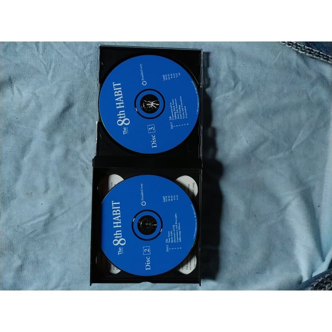 8th Habit Audio Reading-3 disk - Thumbnail 3