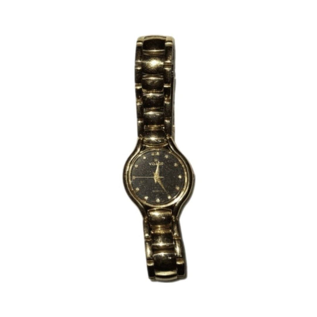 Visage - Gold Tone Woman's Watch - Thumbnail 3