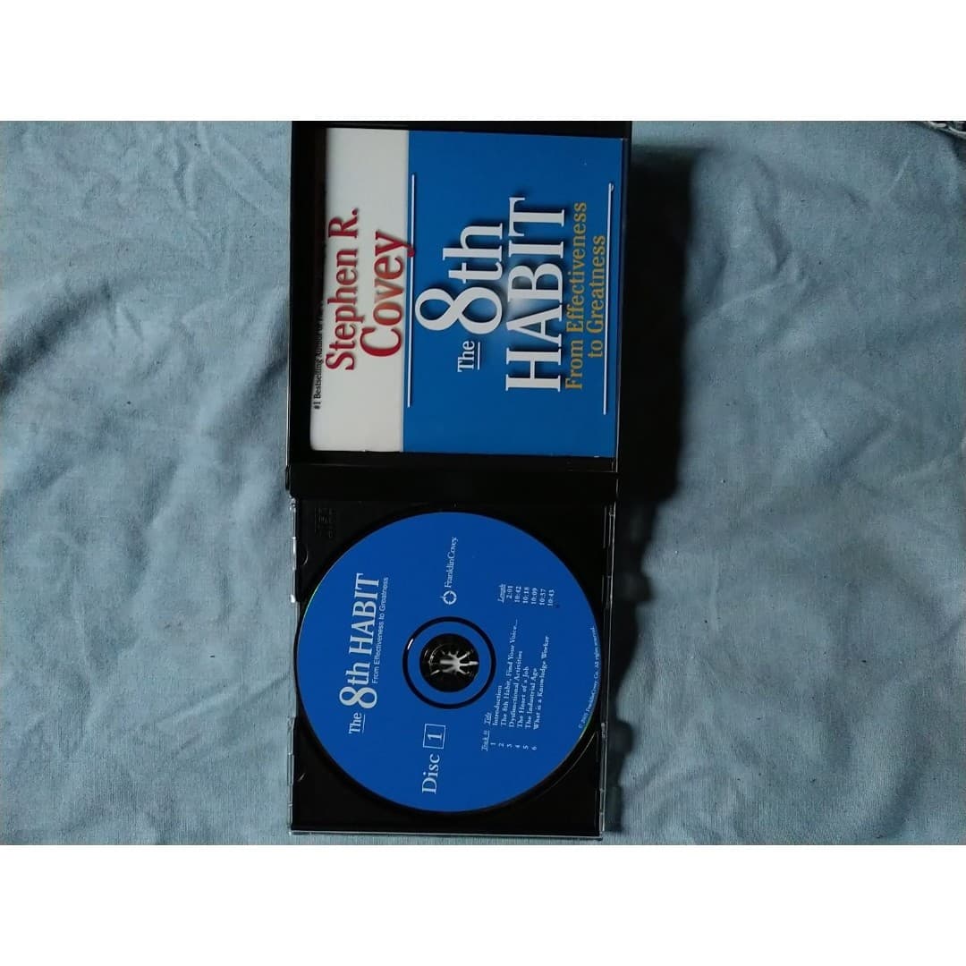 8th Habit Audio Reading-3 disk - Thumbnail 2