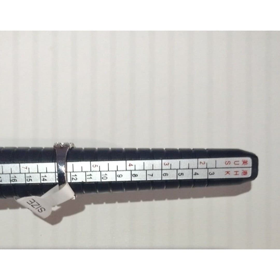 Silvertone Blue Statement Ring - Thumbnail 4