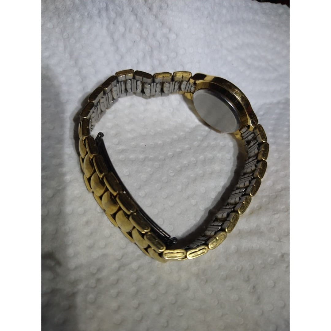 Visage - Gold Tone Woman's Watch - Thumbnail 4