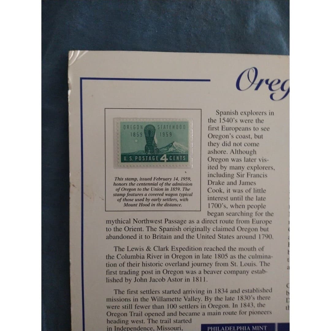 Oregon statehood quarters-minting limited to 10 wks, issued June 5th 2005. - Thumbnail 3