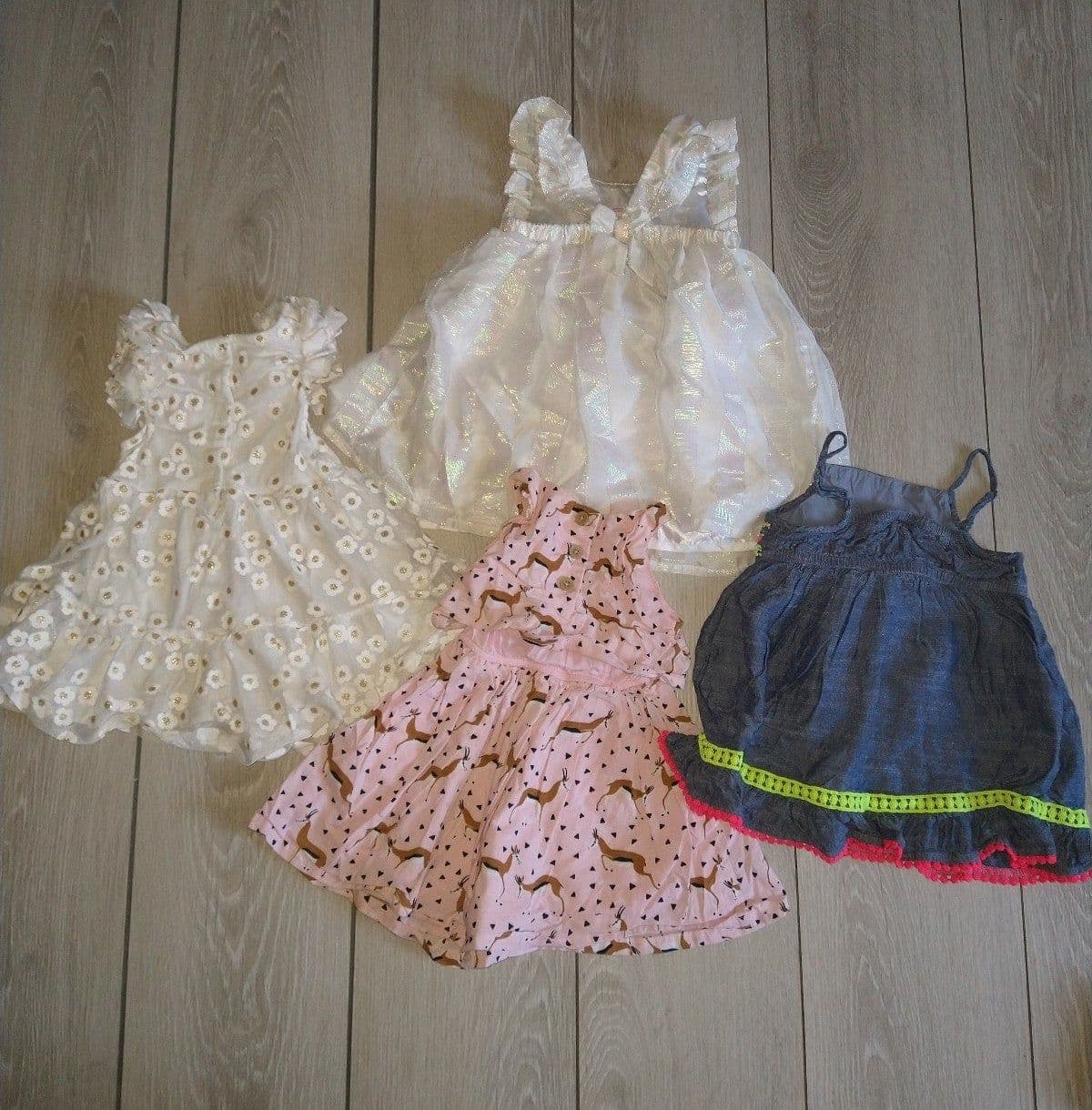 Girl Dress Bundle(4) - 18mo(1) - 2T(3) - Cat & Jack & Osh Kosh - Thumbnail 7