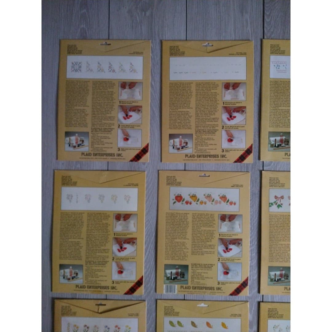 Big Lot of Stencil Decor(12) - Thumbnail 6