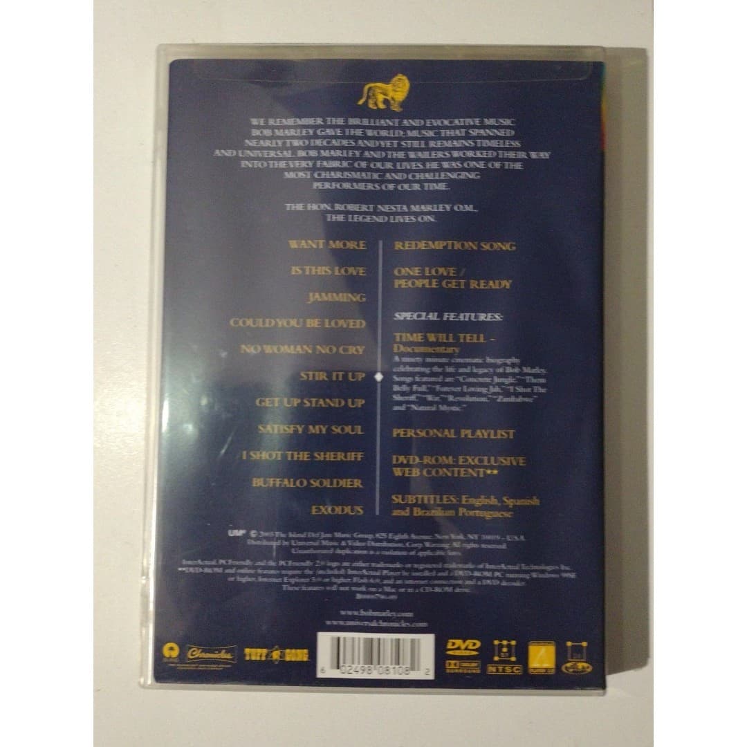 Legend - the best of BOB MARLEY & the WAILERS - DVD - Thumbnail 2