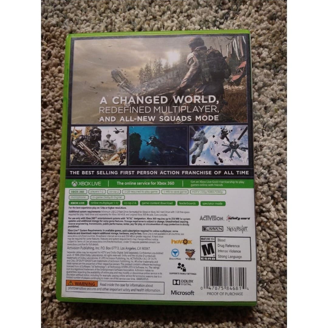 Call of Duty Ghosts Xbox 360 - Thumbnail 2