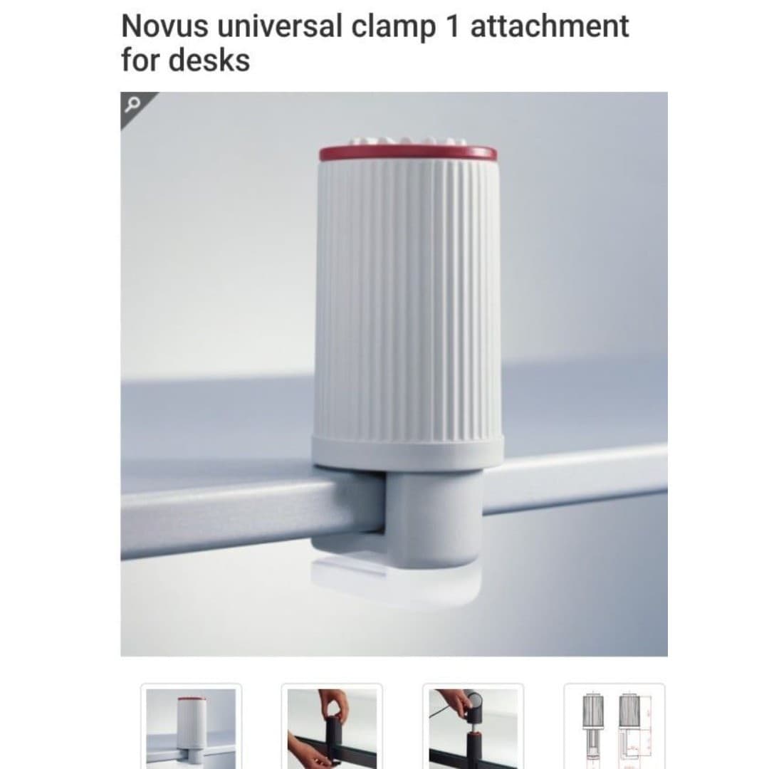 Novus Universal Desk Clamp - Thumbnail 5