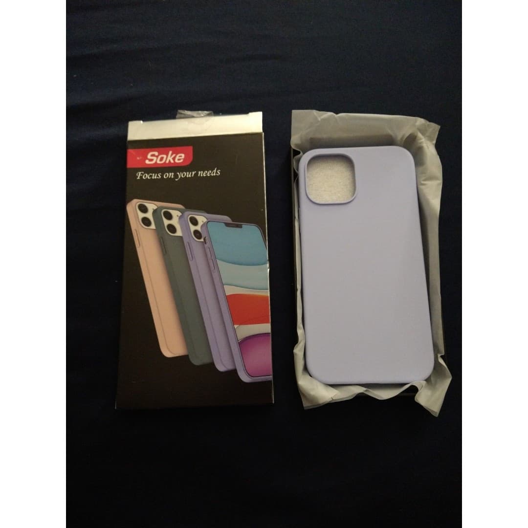 (new)IPhone 12 Case-Clove Purple - Image 1