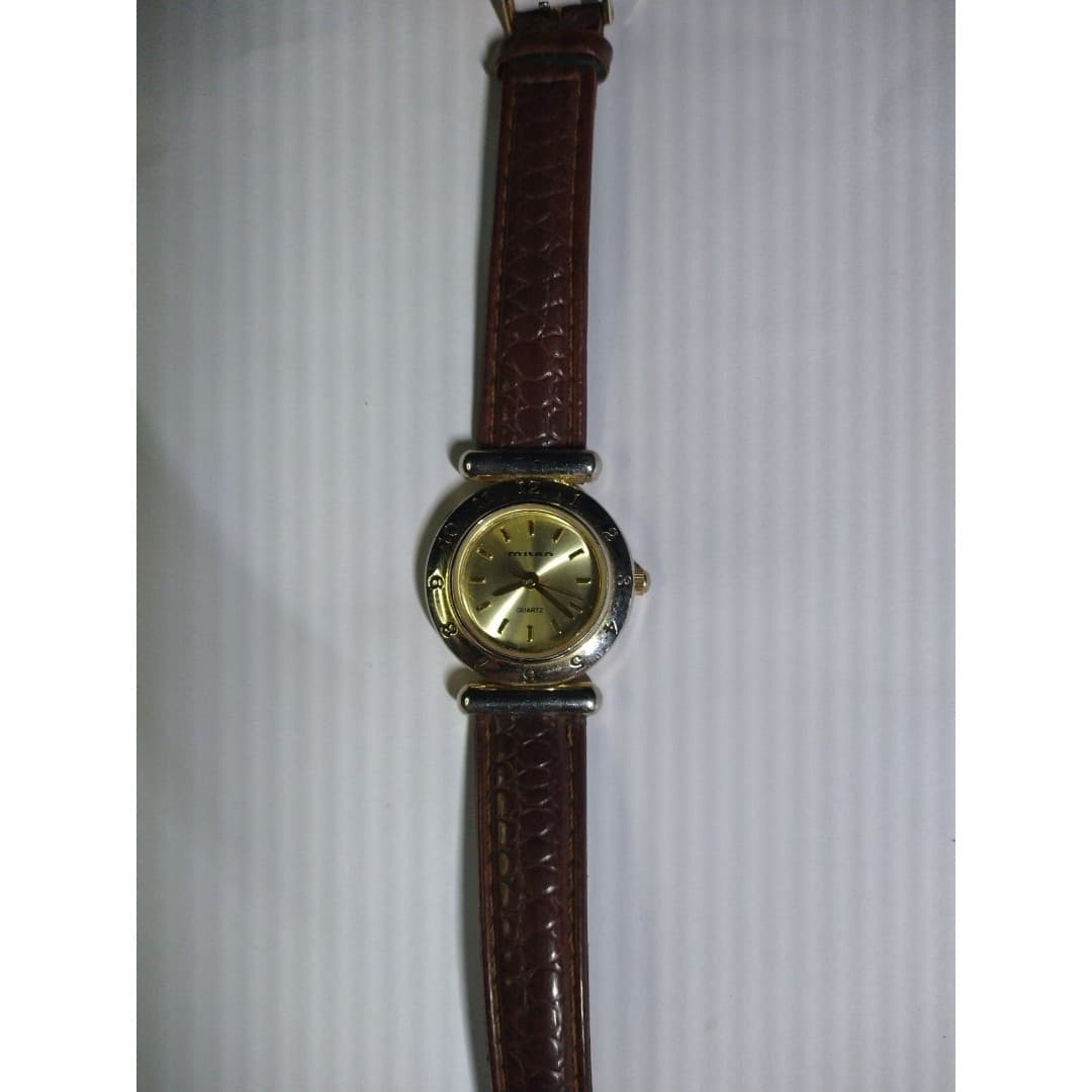 milano gold tone watch for women - Image 1