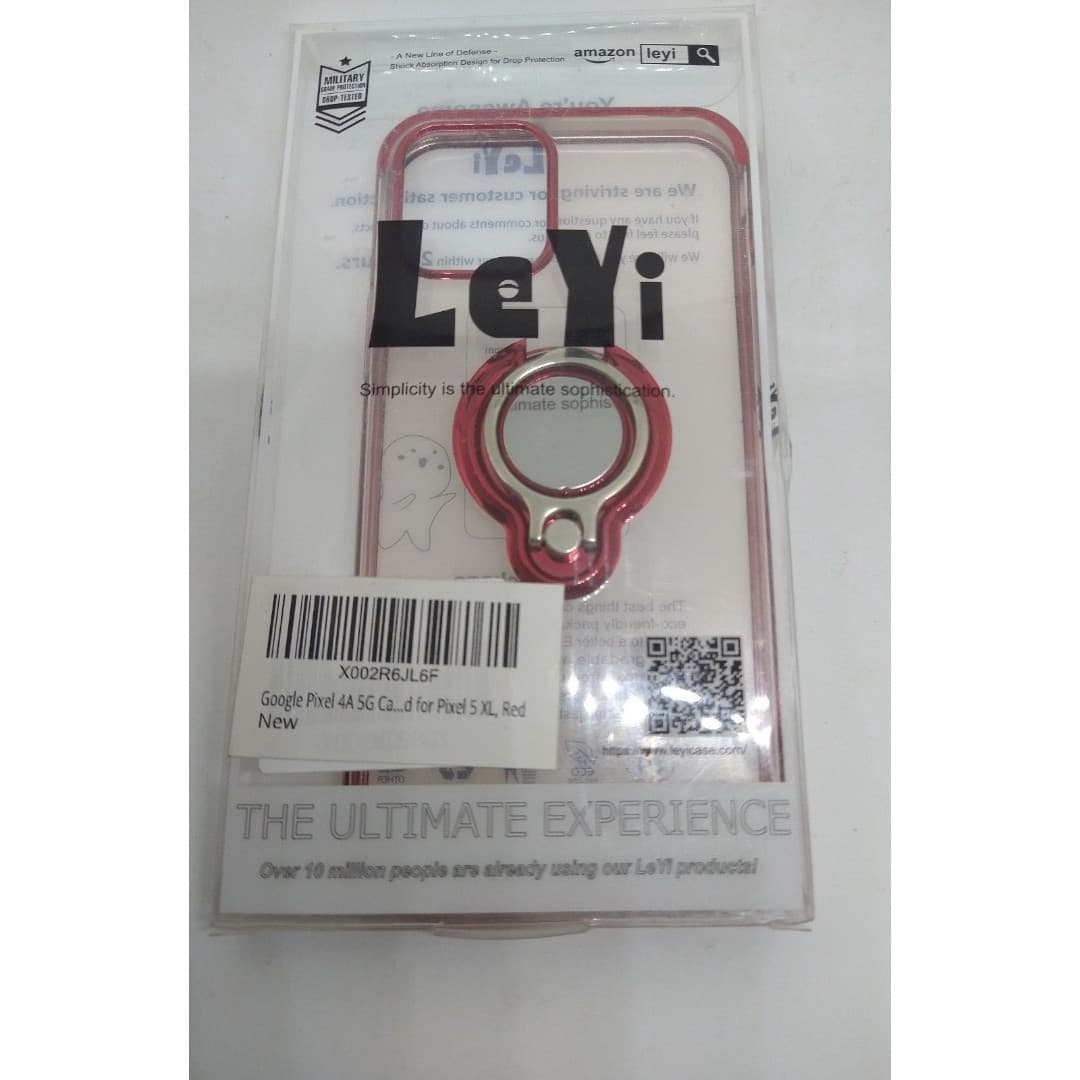 Google Pixel 5 XL Phone Case-Red - Image 1