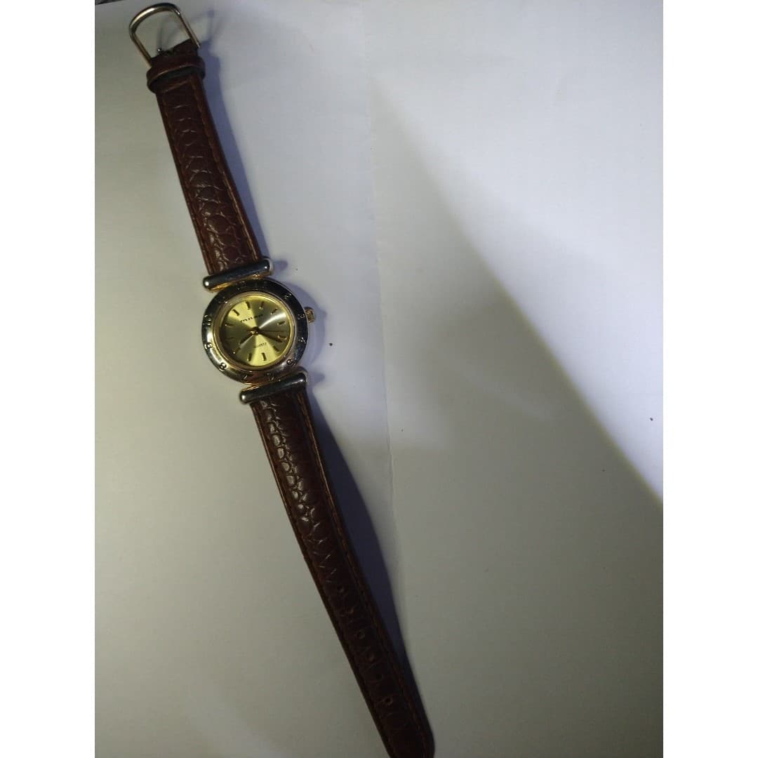 milano gold tone watch for women - Thumbnail 2