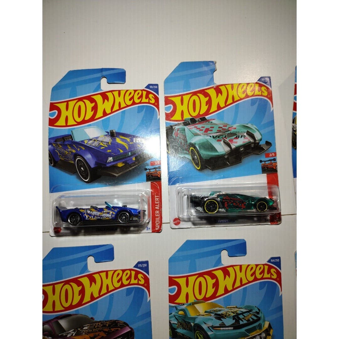 2021 Hot Wheels - 1-5 Spoiler Alert + HW Hot Trucks(LoLux) - Thumbnail 2