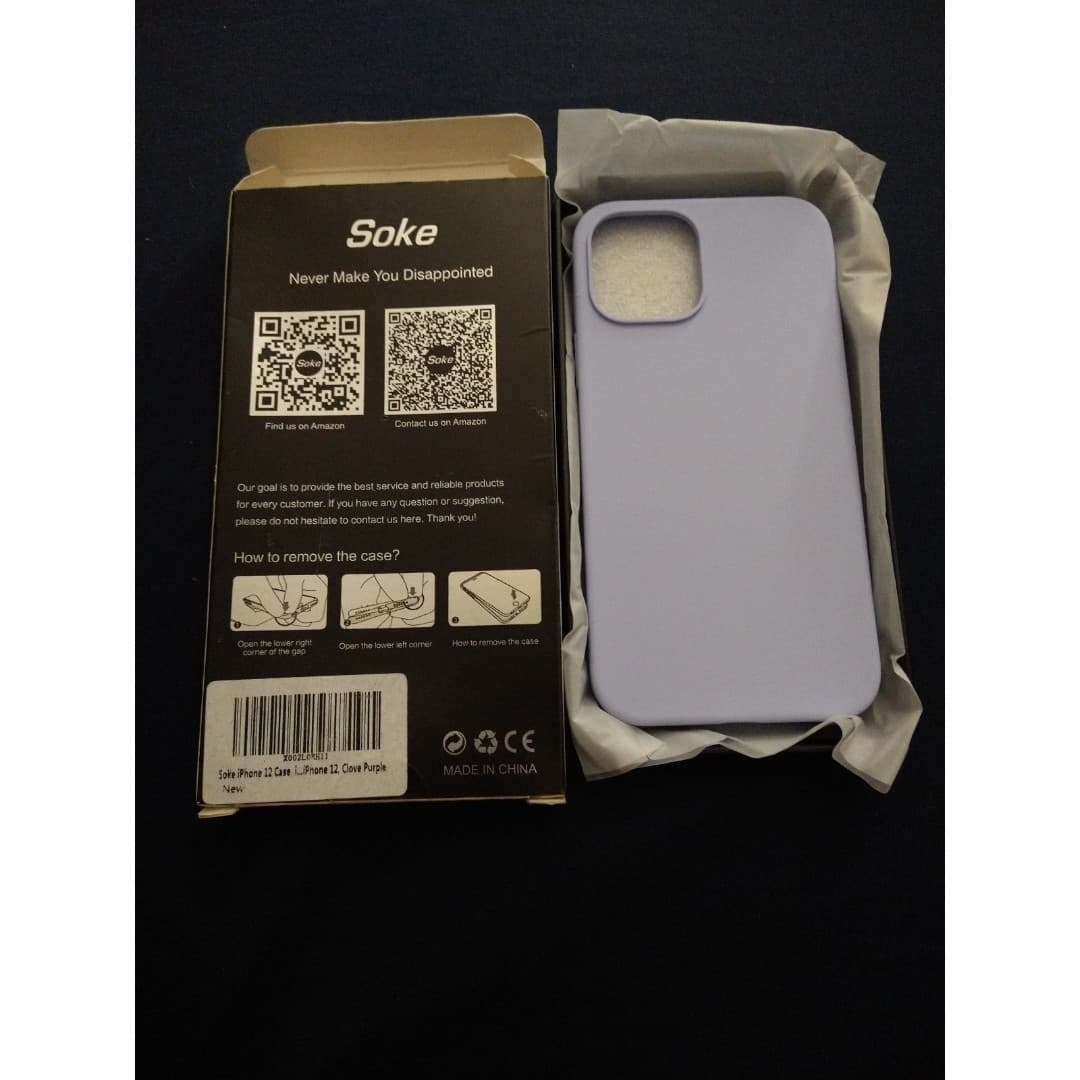 (new)IPhone 12 Case-Clove Purple - Thumbnail 3