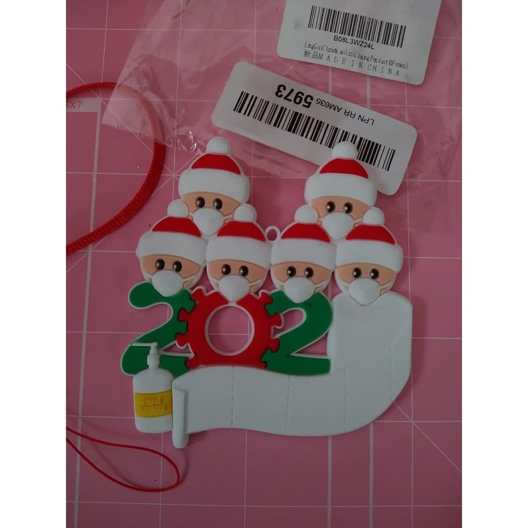 Christmas Ornament -Hand Sanitizer/TP - Image 1