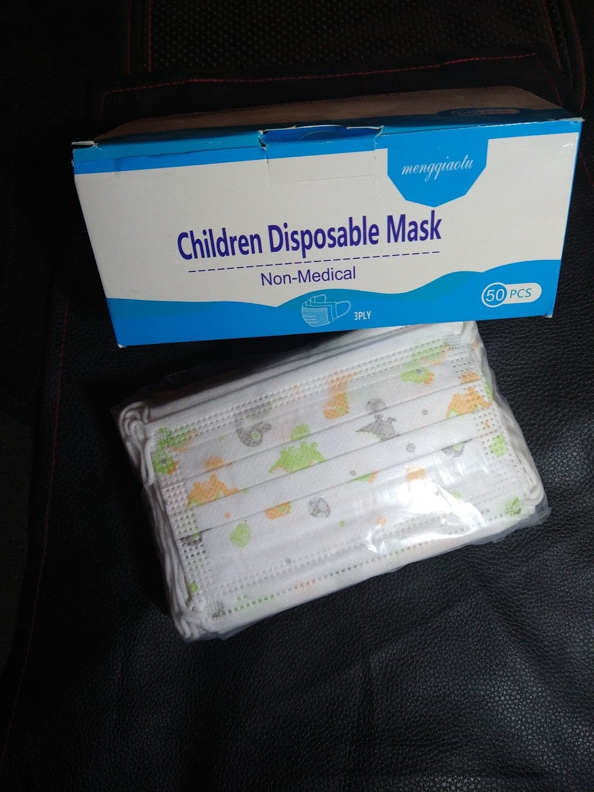 childrens disposable face masks (50masks) - Image 1