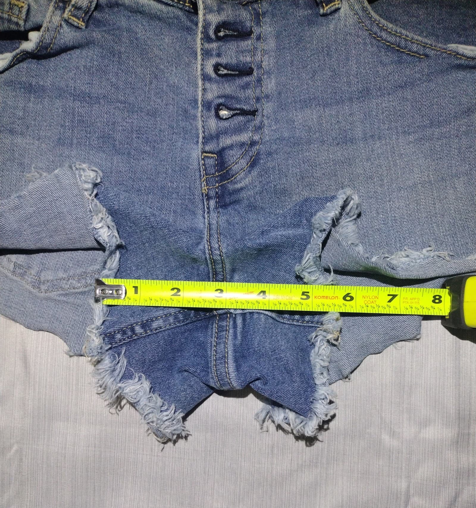 Shyanne Women's Blue Denim Jean Cut Off Shorts - Size 28 **Read Description** - Thumbnail 5