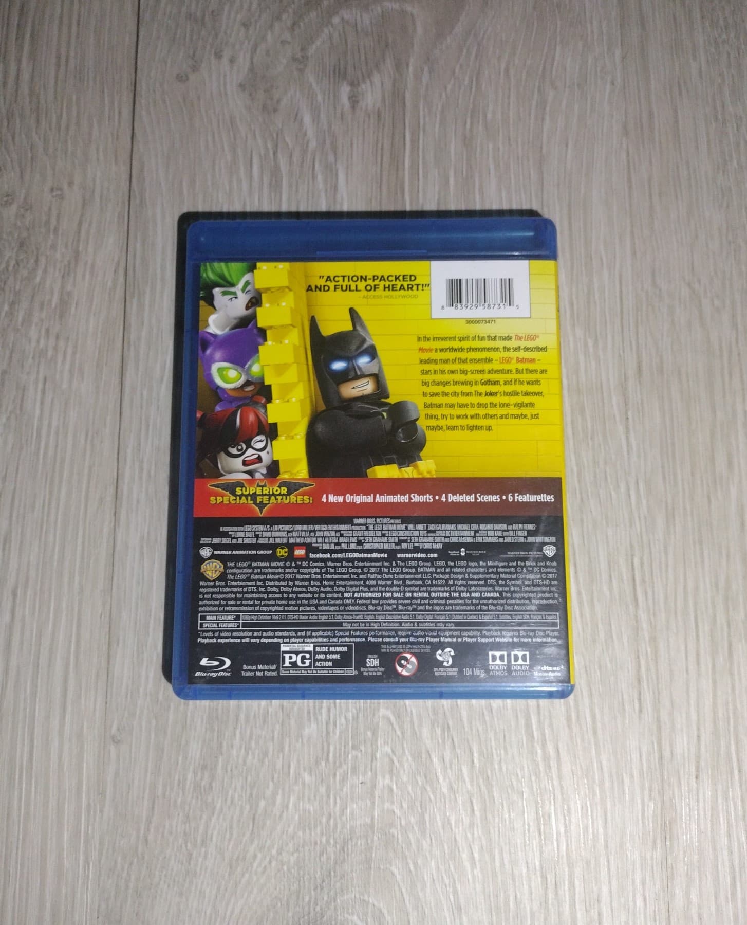 The Lego Batman Movie - (2017) (Blu-ray) - Thumbnail 3