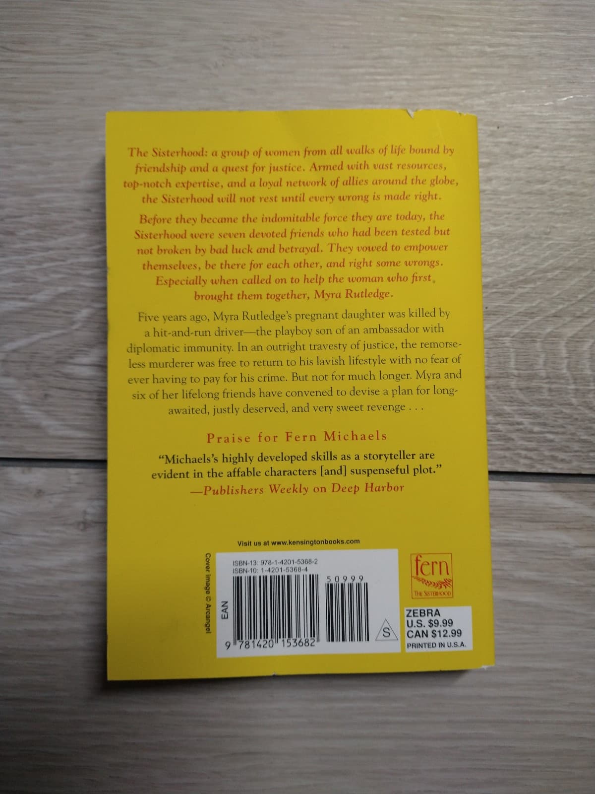 Fern Michaels - Vendetta - Suspenseful Page Turner! - Thumbnail 2