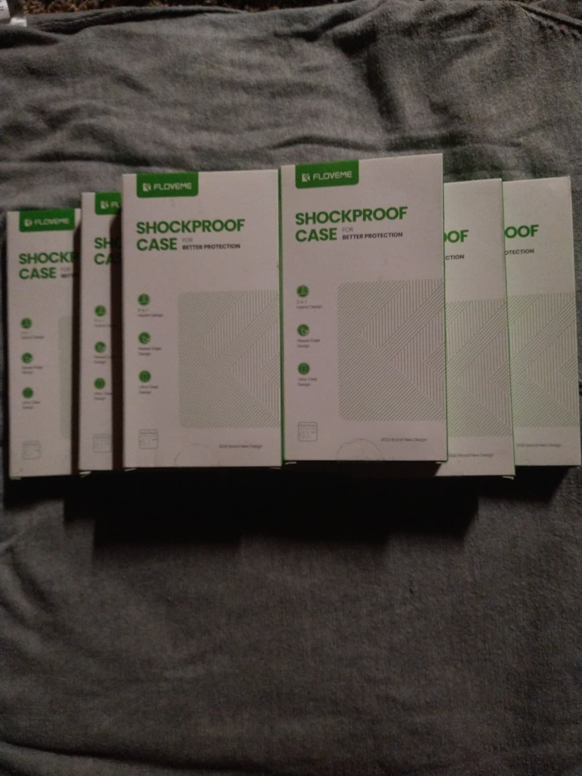 7- iPHONE 12 SHOCKPROOF BUMPER CASE COVER-NEW - Image 1