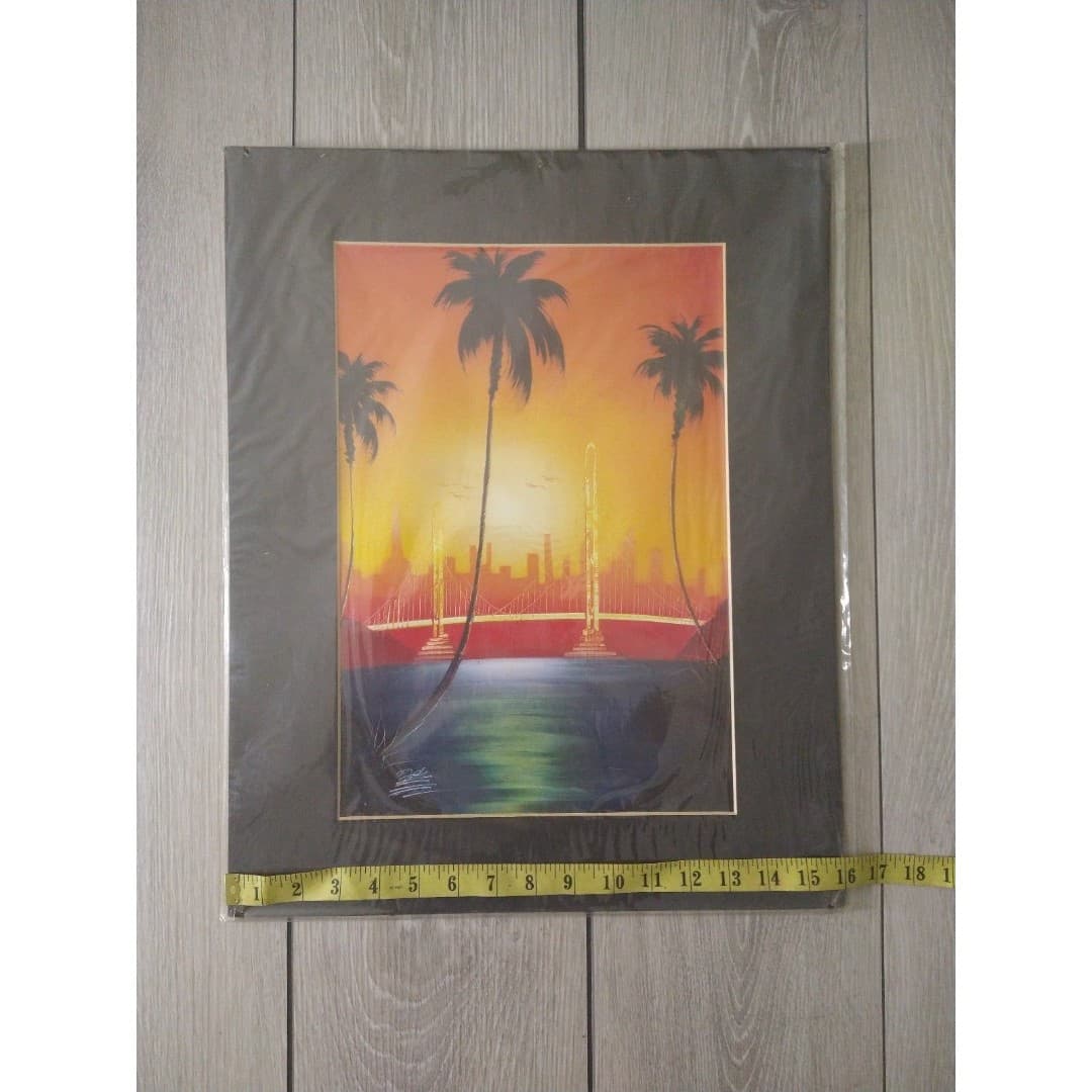 Beautiful Sunset & Palm Tree Picture - Thumbnail 3