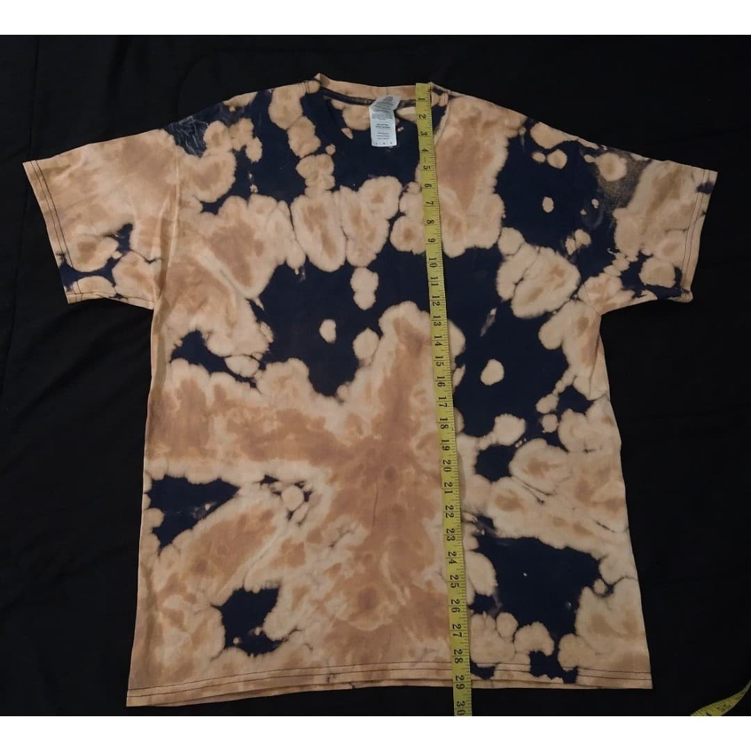 Gildan Reversed Tye Tied One of A kind Custom Tshirt - Unisex - Thumbnail 2