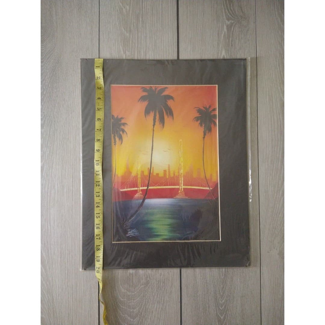 Beautiful Sunset & Palm Tree Picture - Thumbnail 2