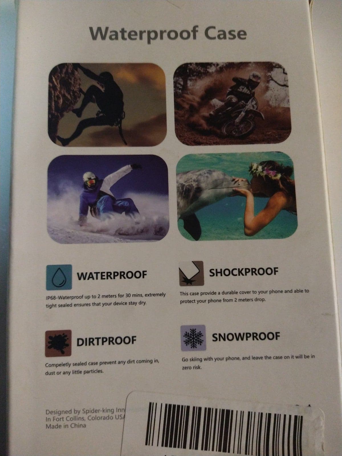 Waterproof iphone 7 plus/8 plus (5.5" clear) Case - Thumbnail 4