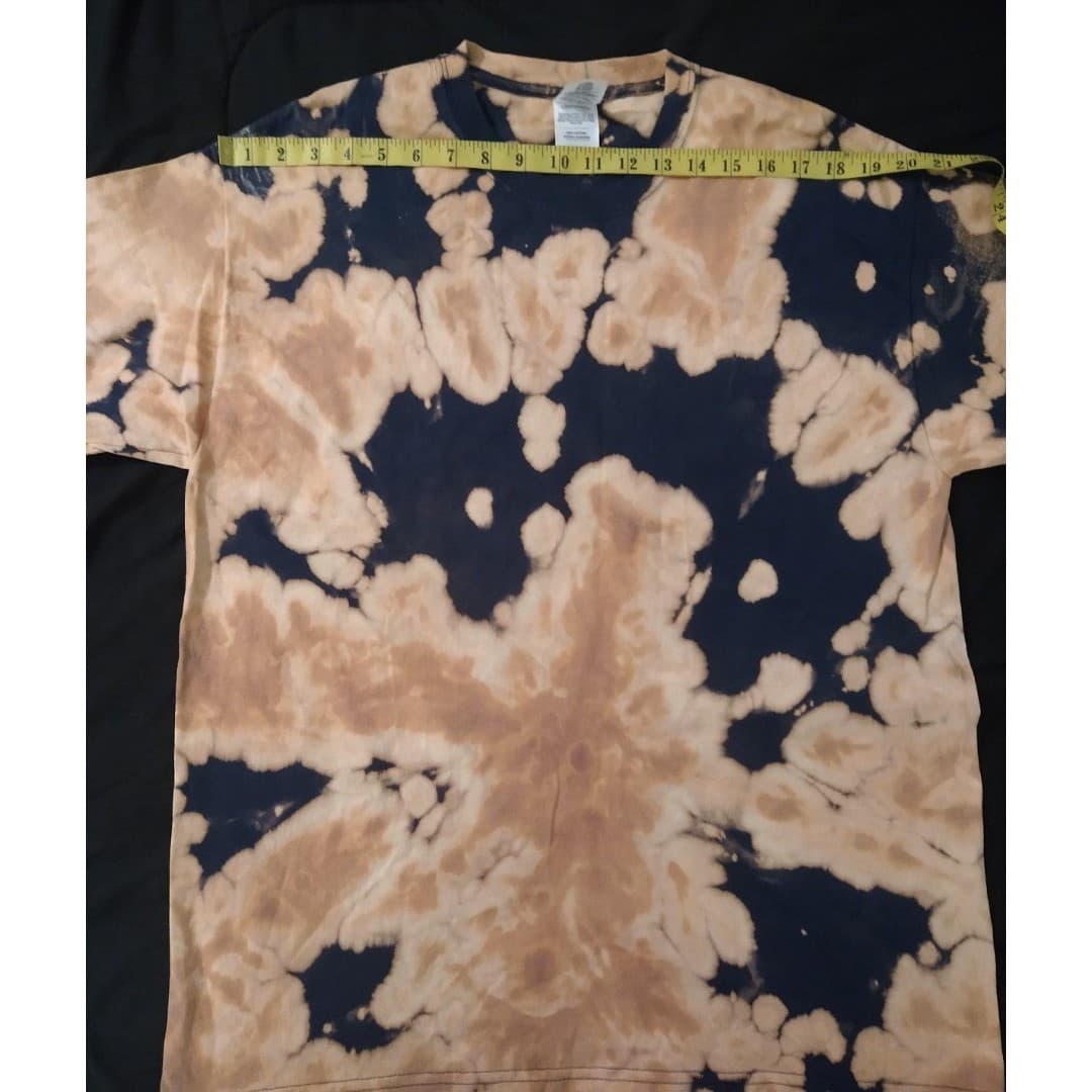 Gildan Reversed Tye Tied One of A kind Custom Tshirt - Unisex - Thumbnail 4