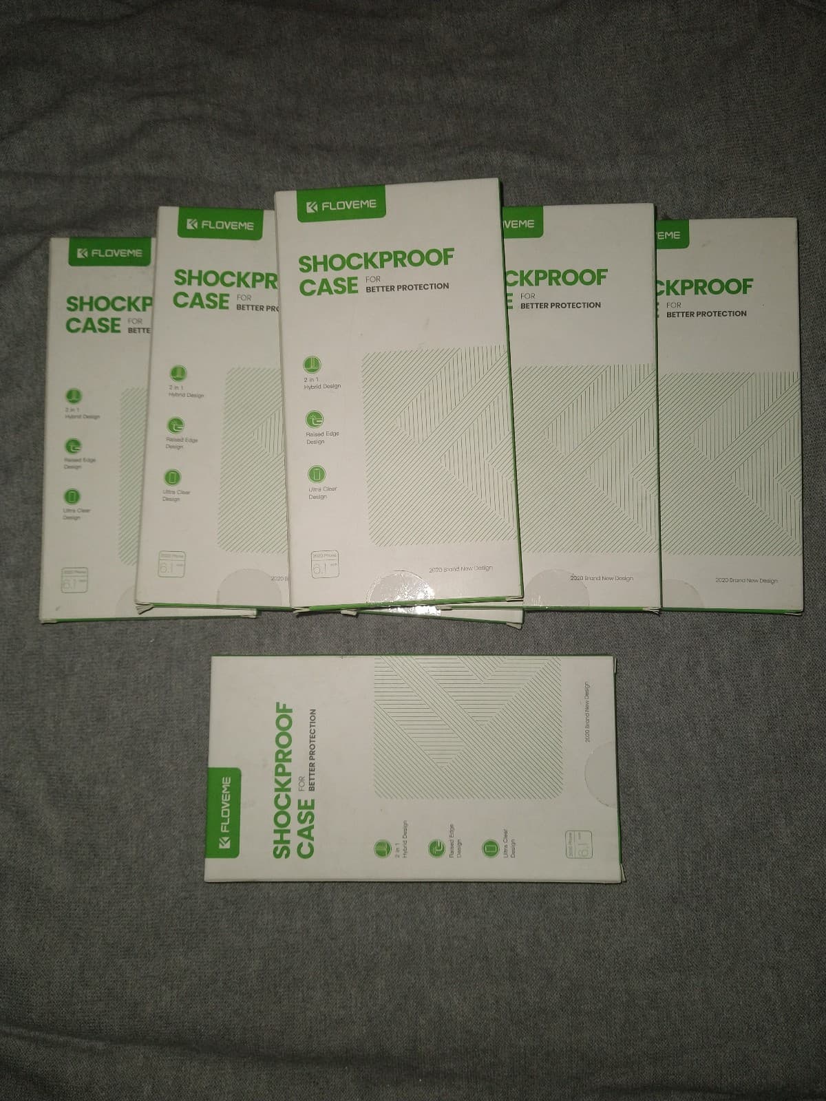 7- iPHONE 12 SHOCKPROOF BUMPER CASE COVER-NEW - Thumbnail 4