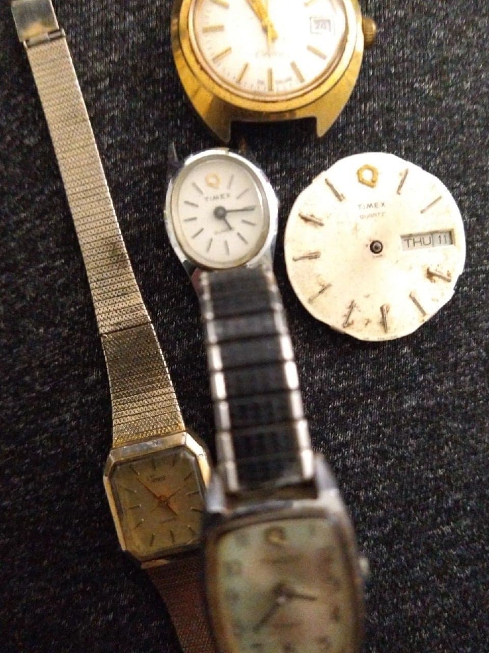 Vintage Timex Watch Lot