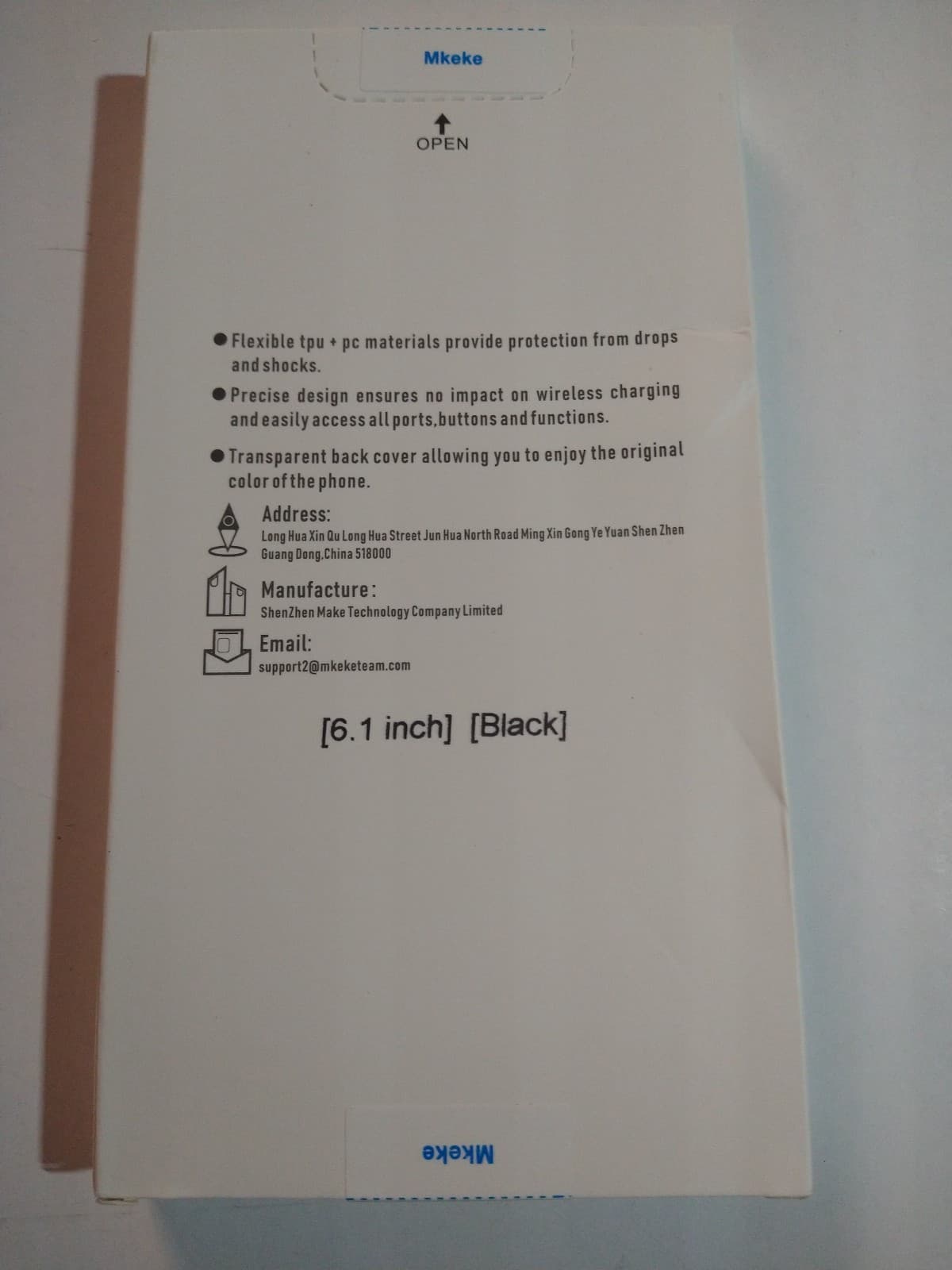 SHOCKPROOF PHONE CASE(6.1" BLACK) - Thumbnail 6