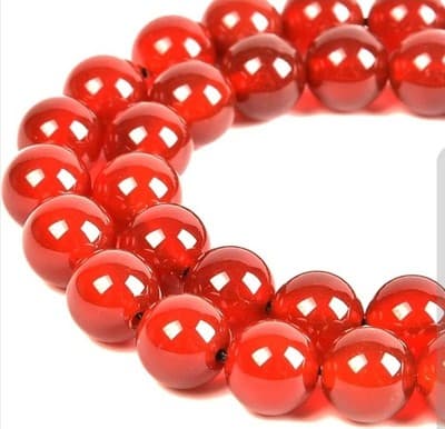 Wholesale Natural Carnelian 8mm Red Ruby Round Loose Beads Gemstones 14.5''
