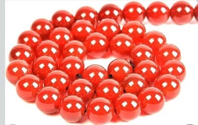 Wholesale Natural Carnelian 8mm Red Ruby Round Loose Beads Gemstones 14.5'' - Thumbnail 3