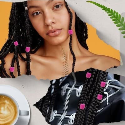 Large Hole Pony Beads for DIY Jewelry Women Plastic Colorful Pink Beads Craft - Thumbnail 3