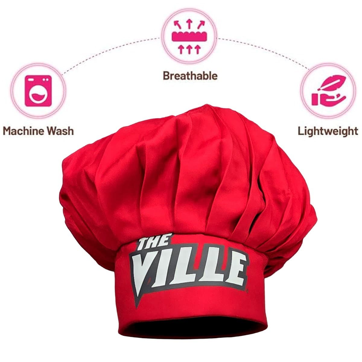 The Ville Chief’s Cap | U of L Pride | Louisville Alumni | Durable & Stylish - Thumbnail 3