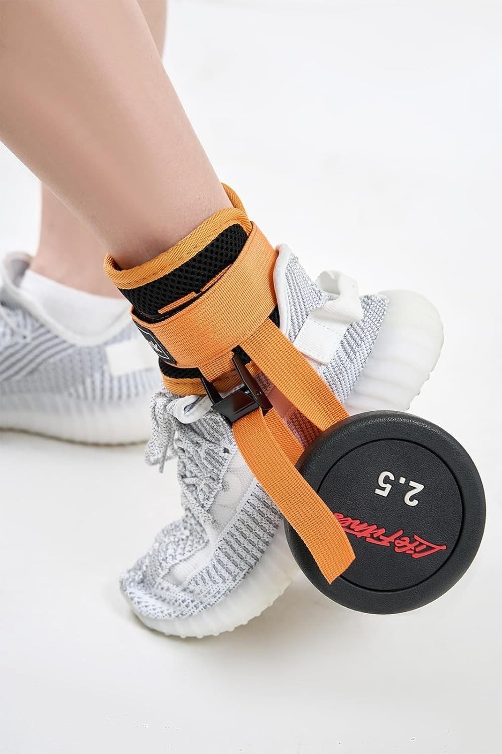 Foot Dumbbell Attachment Strap – Serichamk Tibialis Trainer Leg Exercise - NEW! - Thumbnail 3