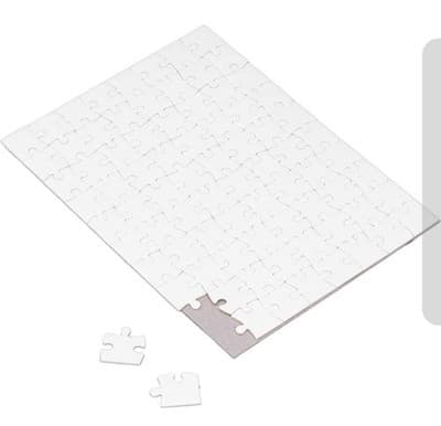 6 Sublimation Blanks Puzzles DIY Blank Puzzle for Sublimation Transfer 6x8 80pcs - Image 1