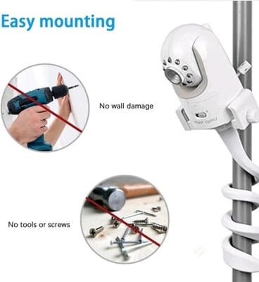 Baby Monitor 16" Twist Mount Flexible Camera Holder Universal 1/4 Screw NEW - Thumbnail 4