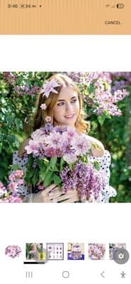 48 PCS Artificial Flowers Heads, Fake Daisy Heads Bulk Silk Faux Rose Purple - Thumbnail 2