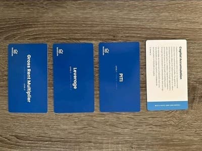 Language of Real Estate Investing 60 Flash Cards - New! - Thumbnail 3